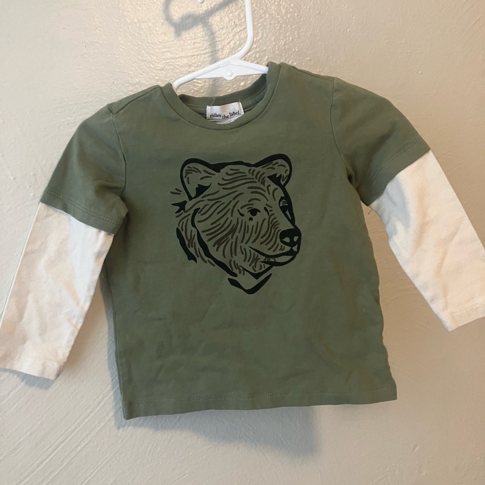 Miles The Label Baby Boys LS Shirt